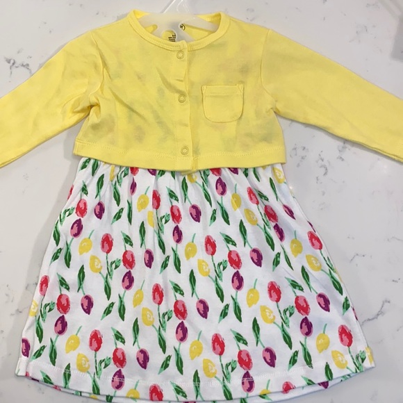 Spring Dress and Cardigan - Picture 1 of 5